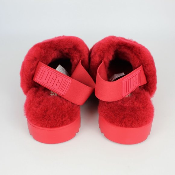 NEW UGG Super Fluff Genuine Shearling Slingback Slippers - Picture 11 of 13